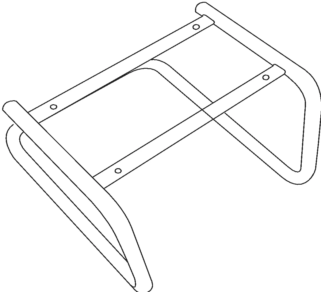 SBT 3000 C - Base Trineo Gerencial Cromada